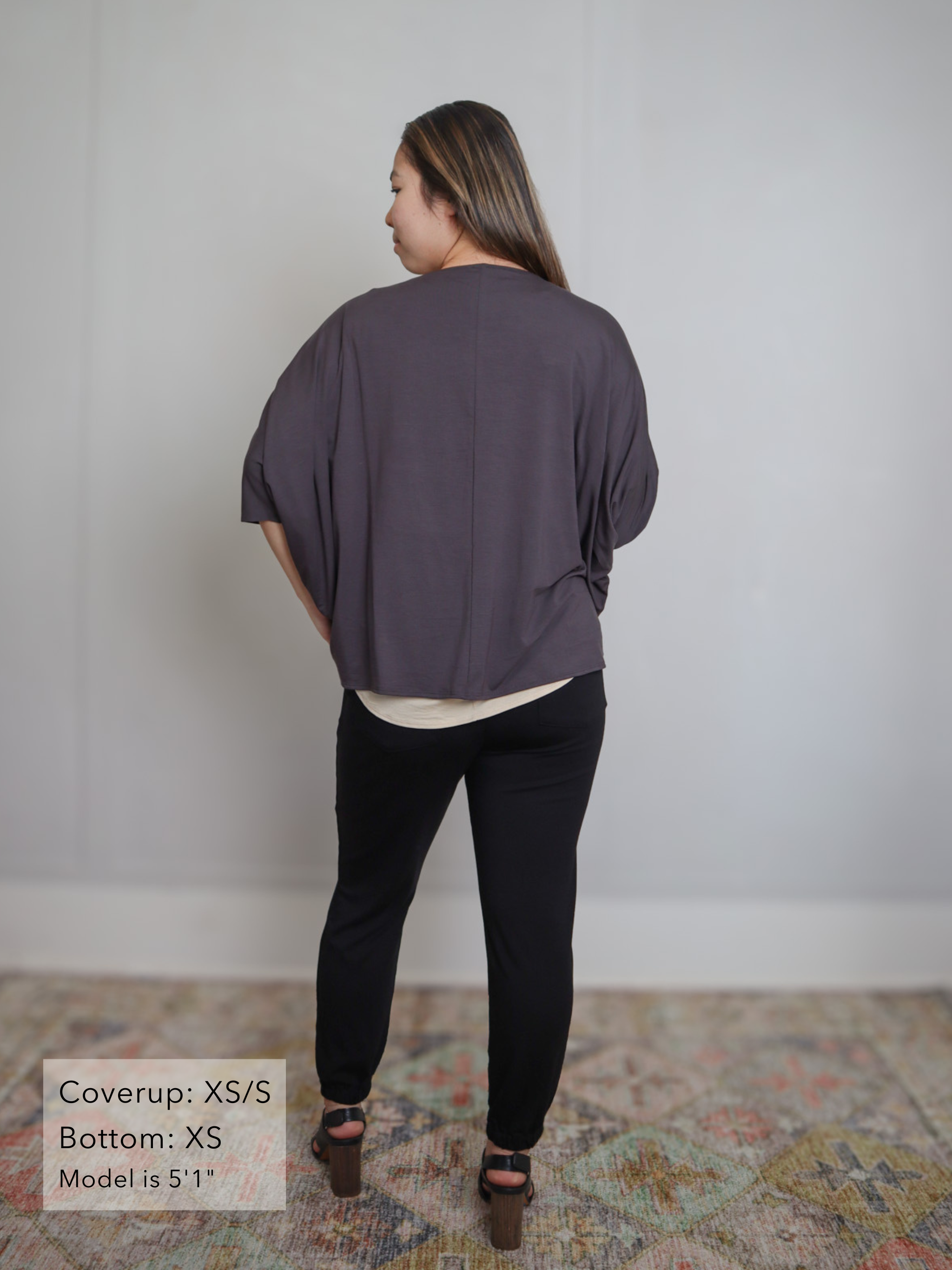 Joni Cover Up - Washed Black