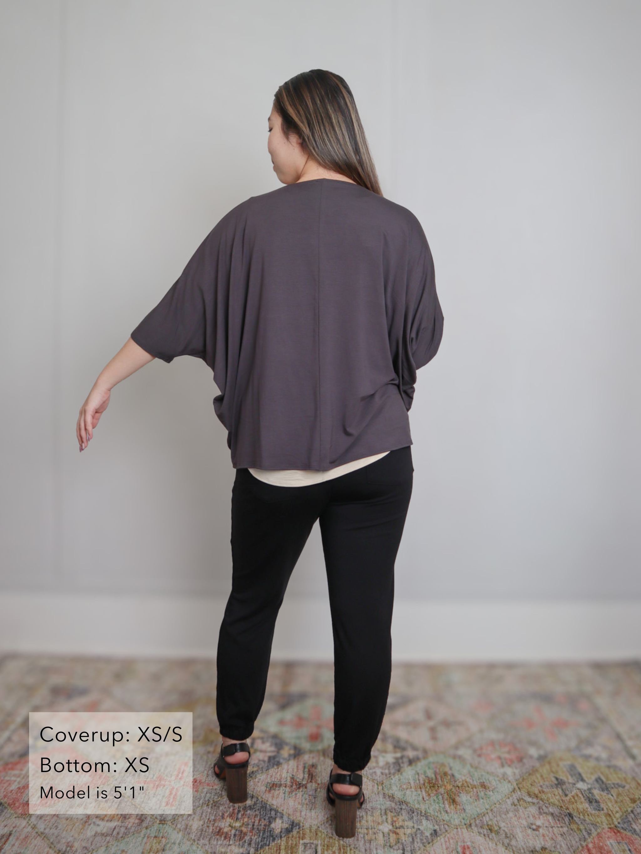 Joni Cover Up - Washed Black
