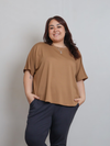 Dayna Top - Chestnut Brown