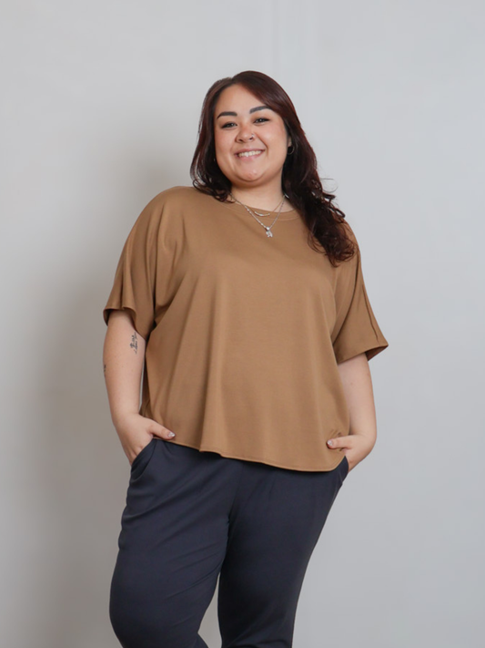 Dayna Top - Chestnut Brown