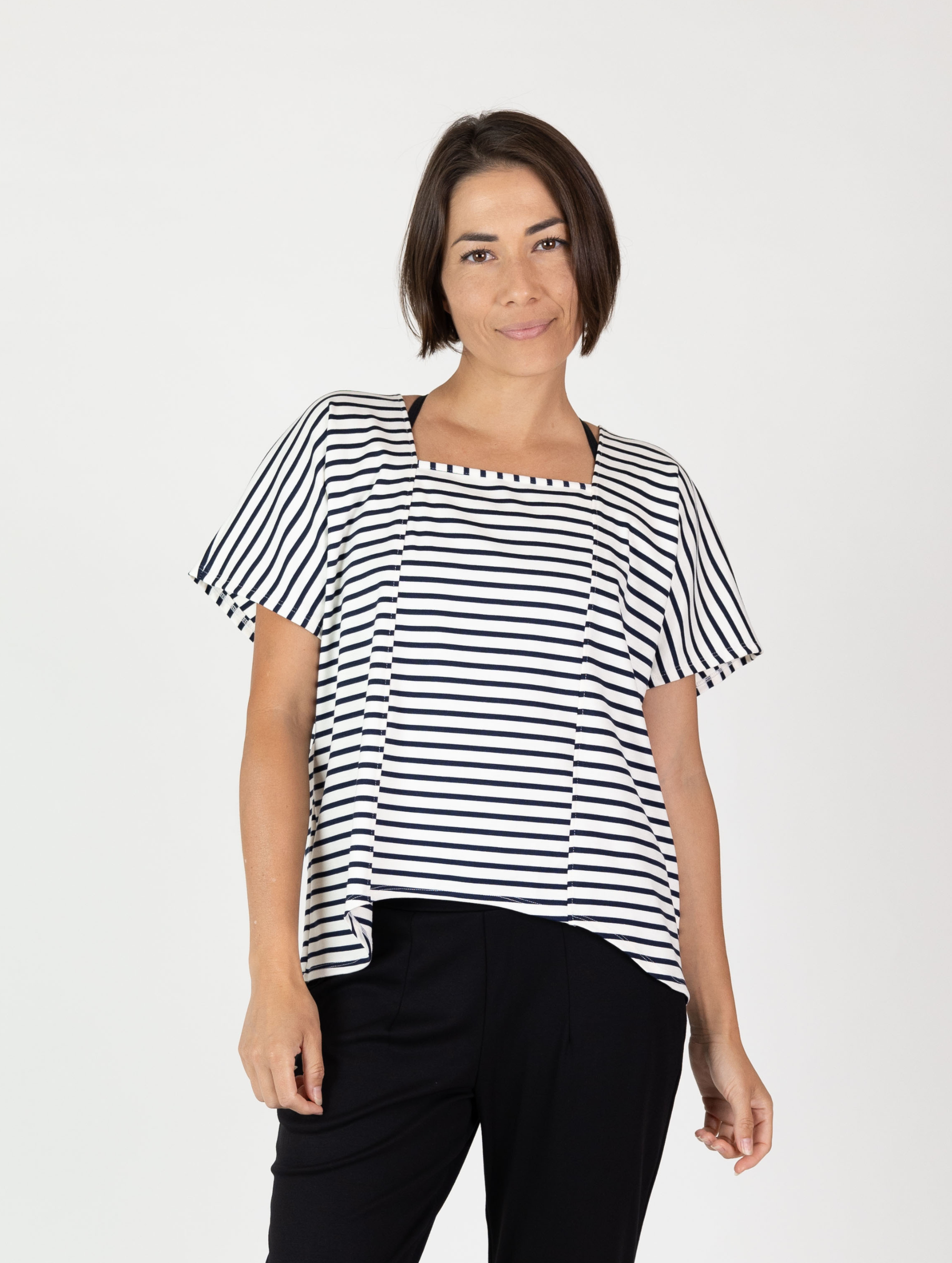 Karisa Top - Nautical Stripe