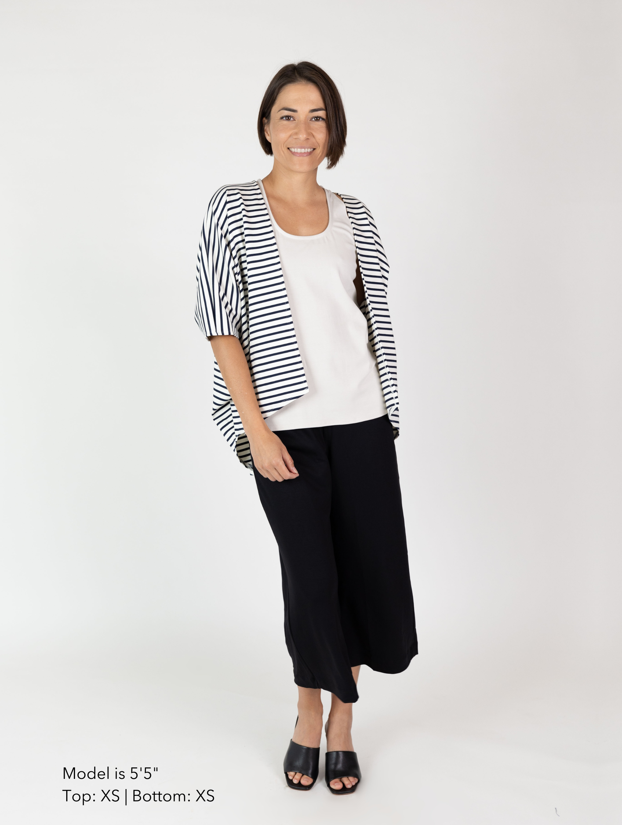 Joan Cover Up - Nautical Stripe