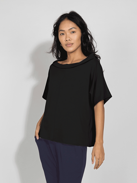 SHOULDER FRILLS トップス BLK 新品 2color 】ウエストレースカットアウトオフショルトップス