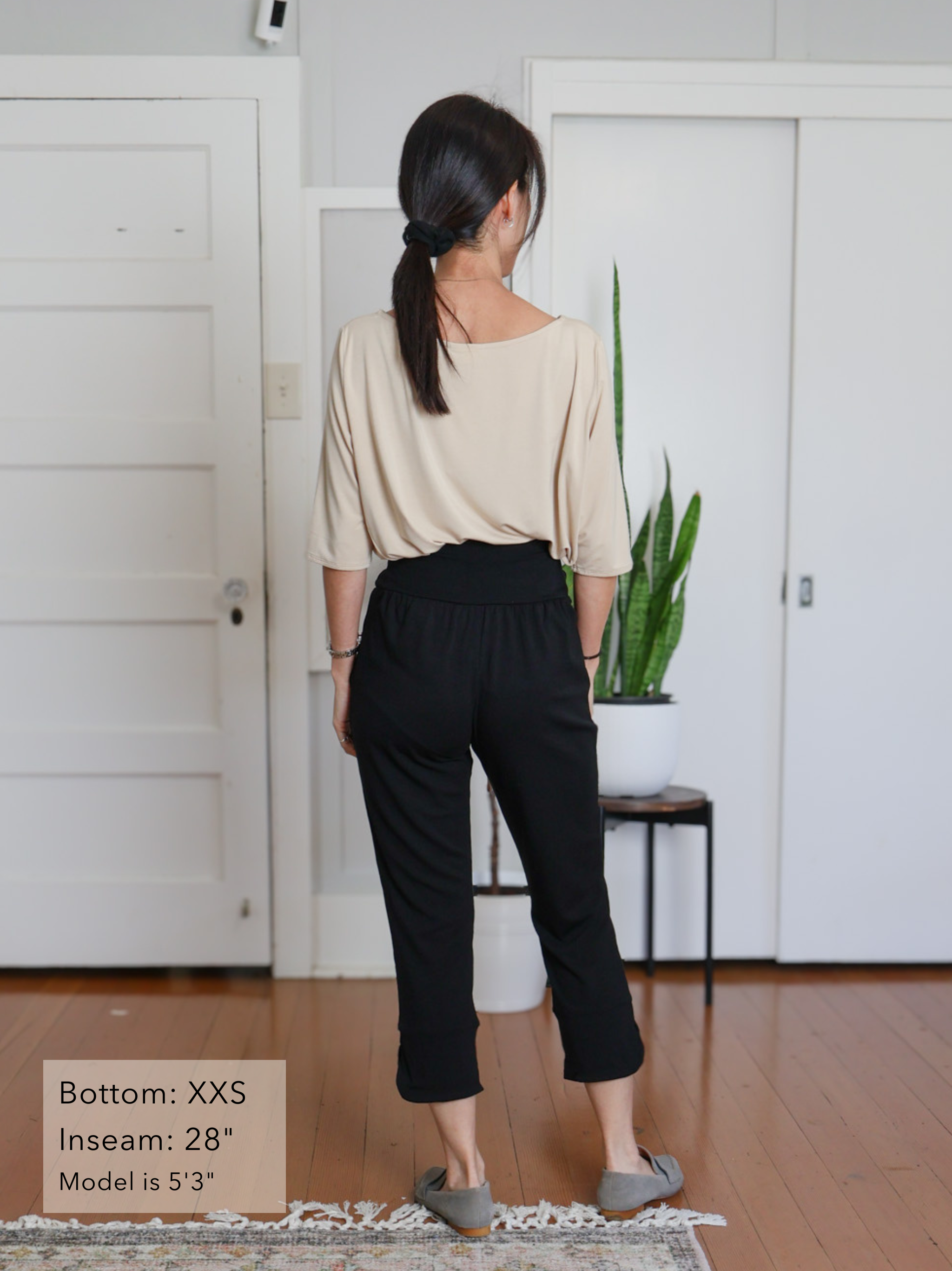 Miki Pant - Black Soft Ponte