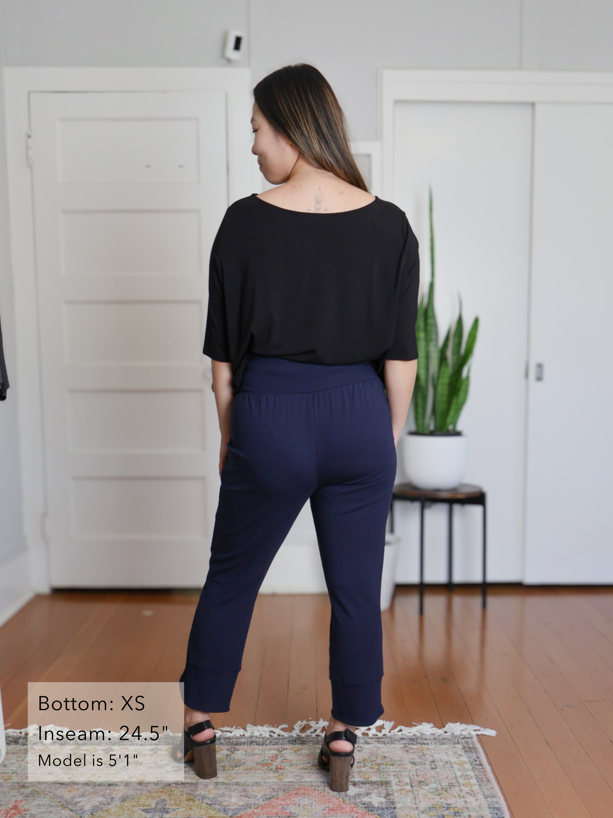 Miki Pant - Midnight Soft Ponte