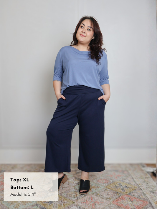 Milo Pant - Midnight Soft Ponte