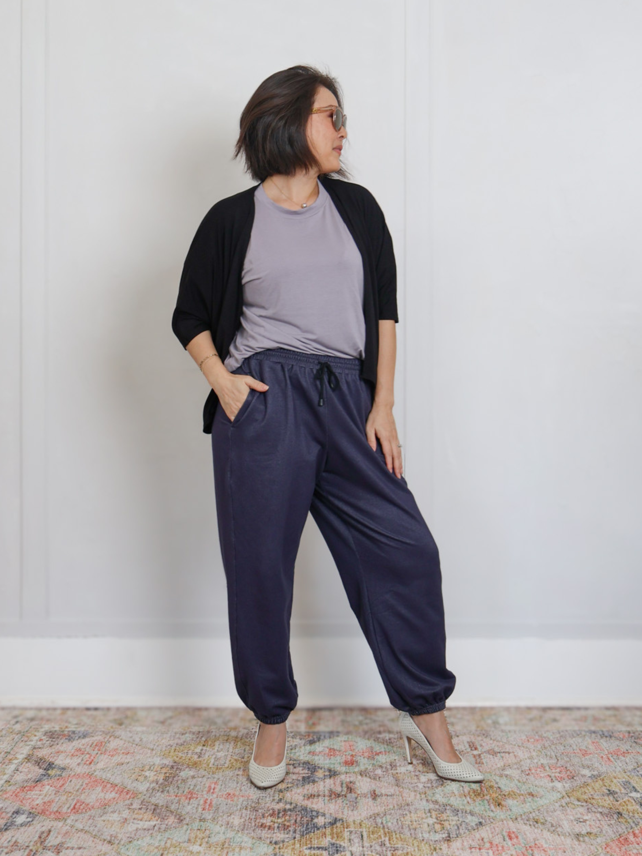 South St. Jogger - Shiny Blue Denim