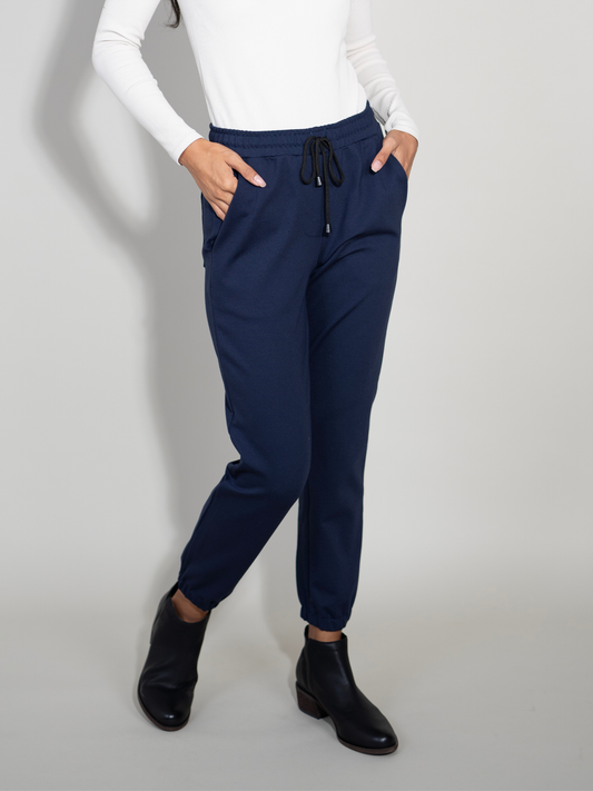 Sunrise Jogger - Midnight Soft Ponte