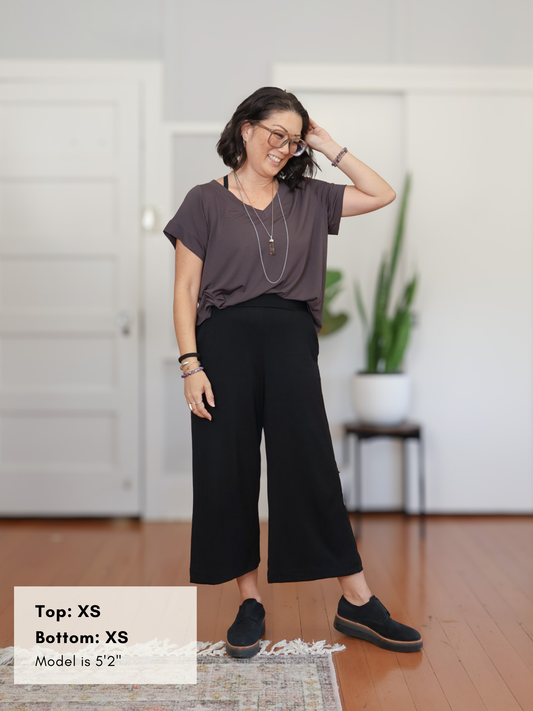 Milo Pant - Black Soft Ponte