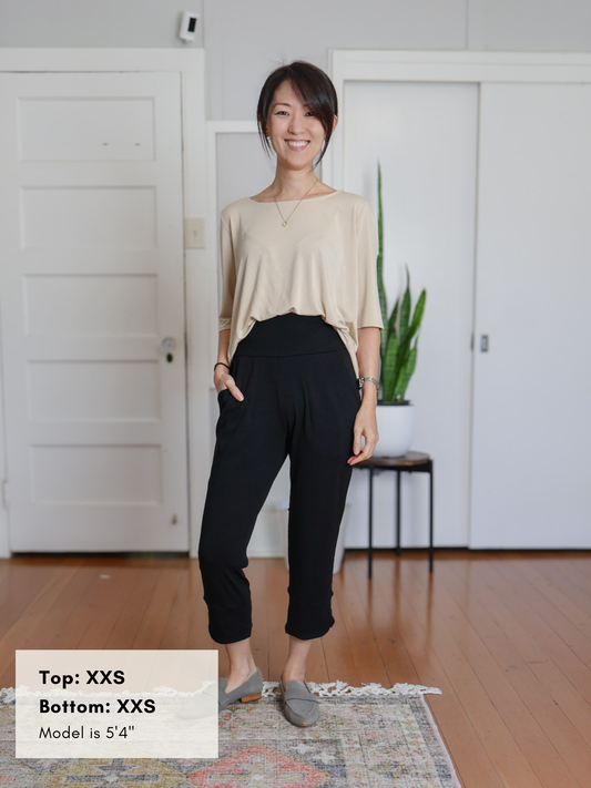 Miki Pant - Black Soft Ponte