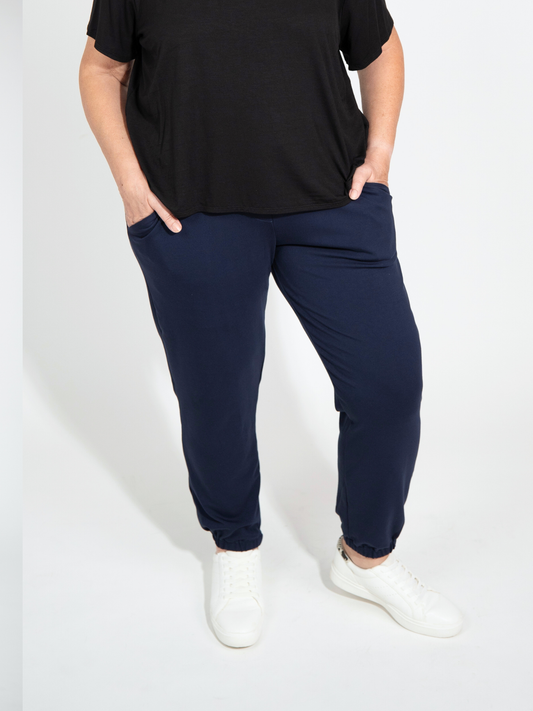 South St. Jogger - Midnight Soft Ponte