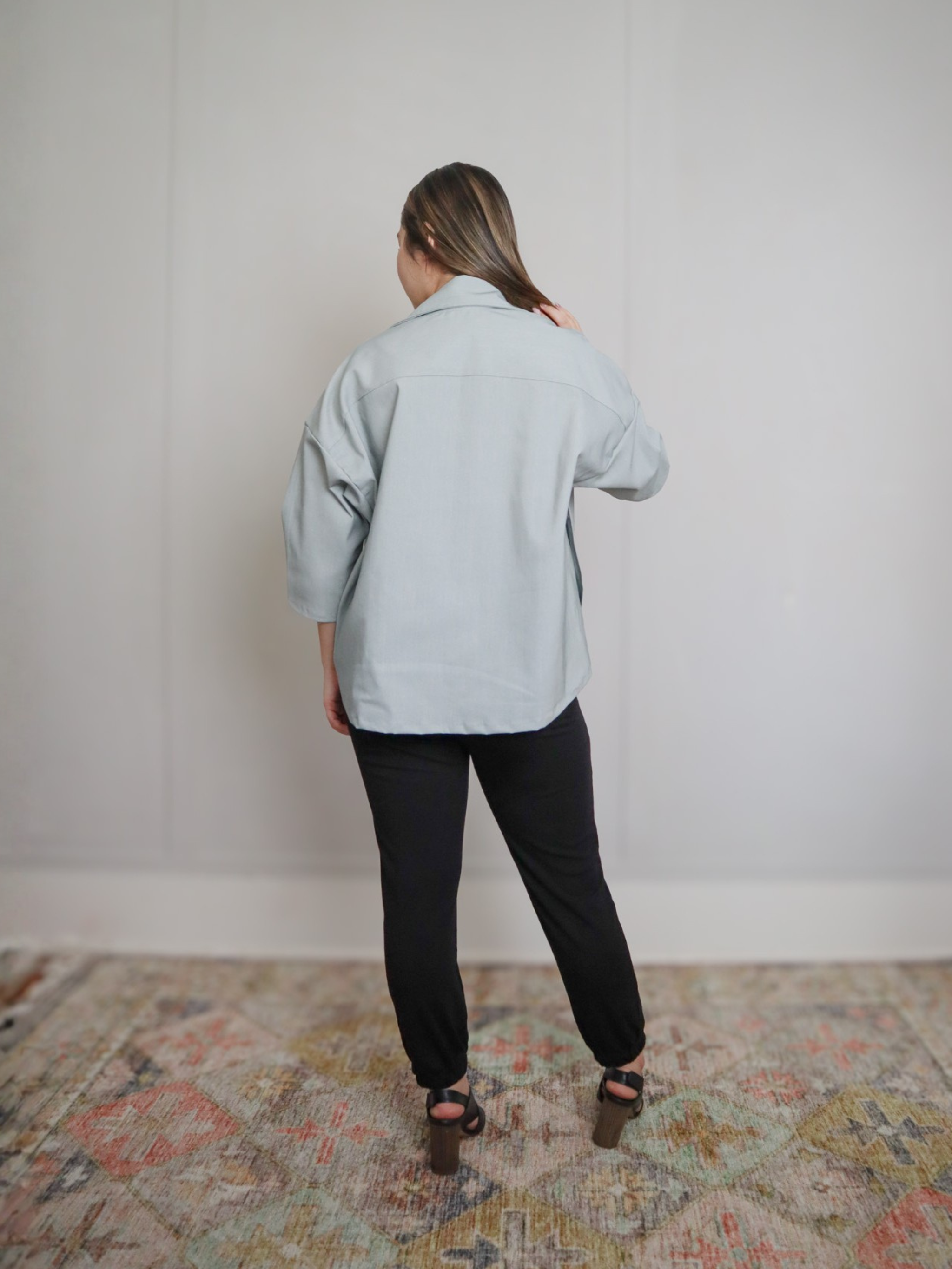 Bryce Jacket - Light Grey Denim