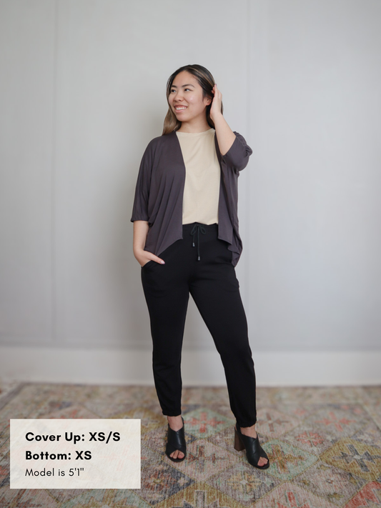 Joni Cover Up - Washed Black