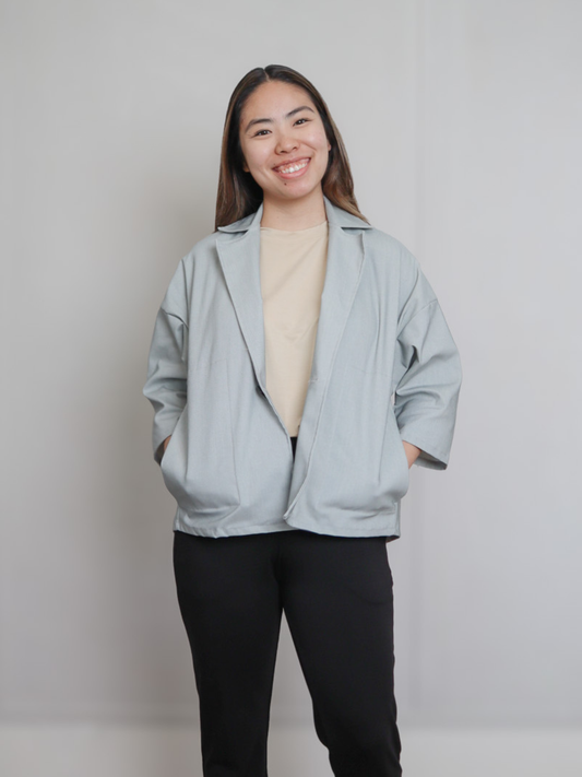 Bryce Jacket - Light Grey Denim