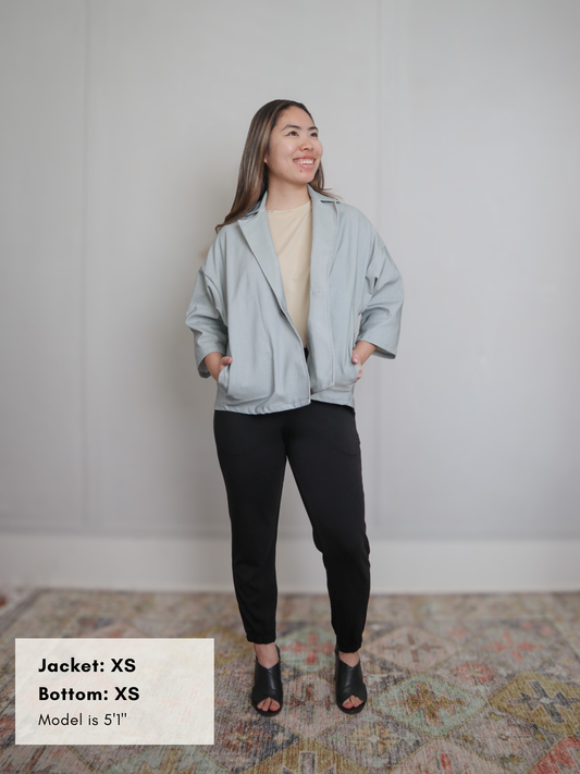 Bryce Jacket - Light Grey Denim