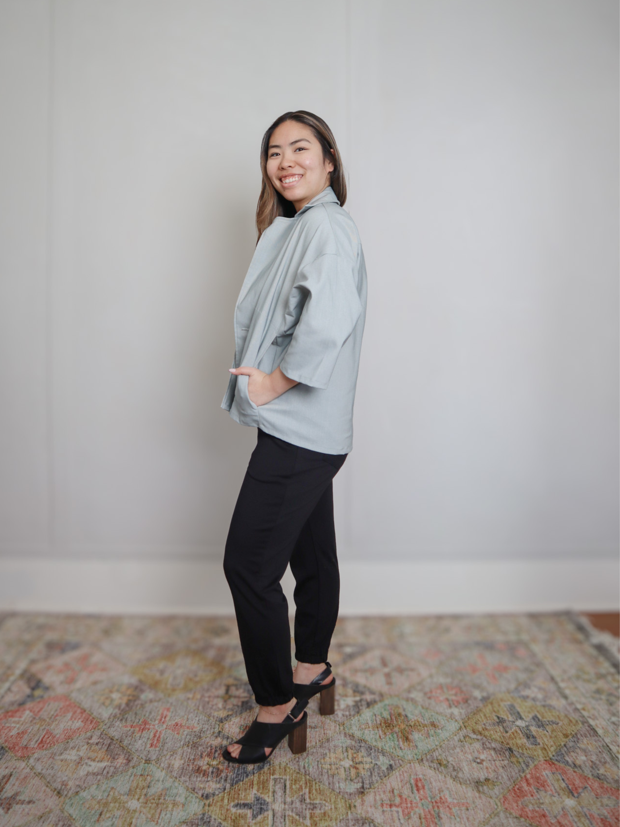 Bryce Jacket - Light Grey Denim