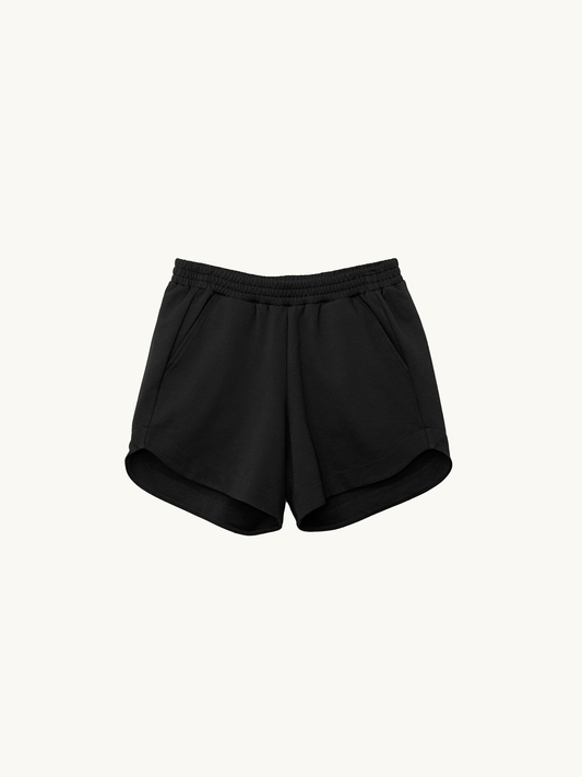 PRE-SALE: Havana Short - Black Twill Ponte