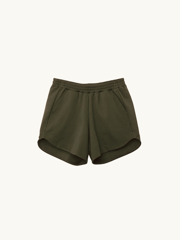 PRE-SALE: Havana Short - Olive Twill Ponte