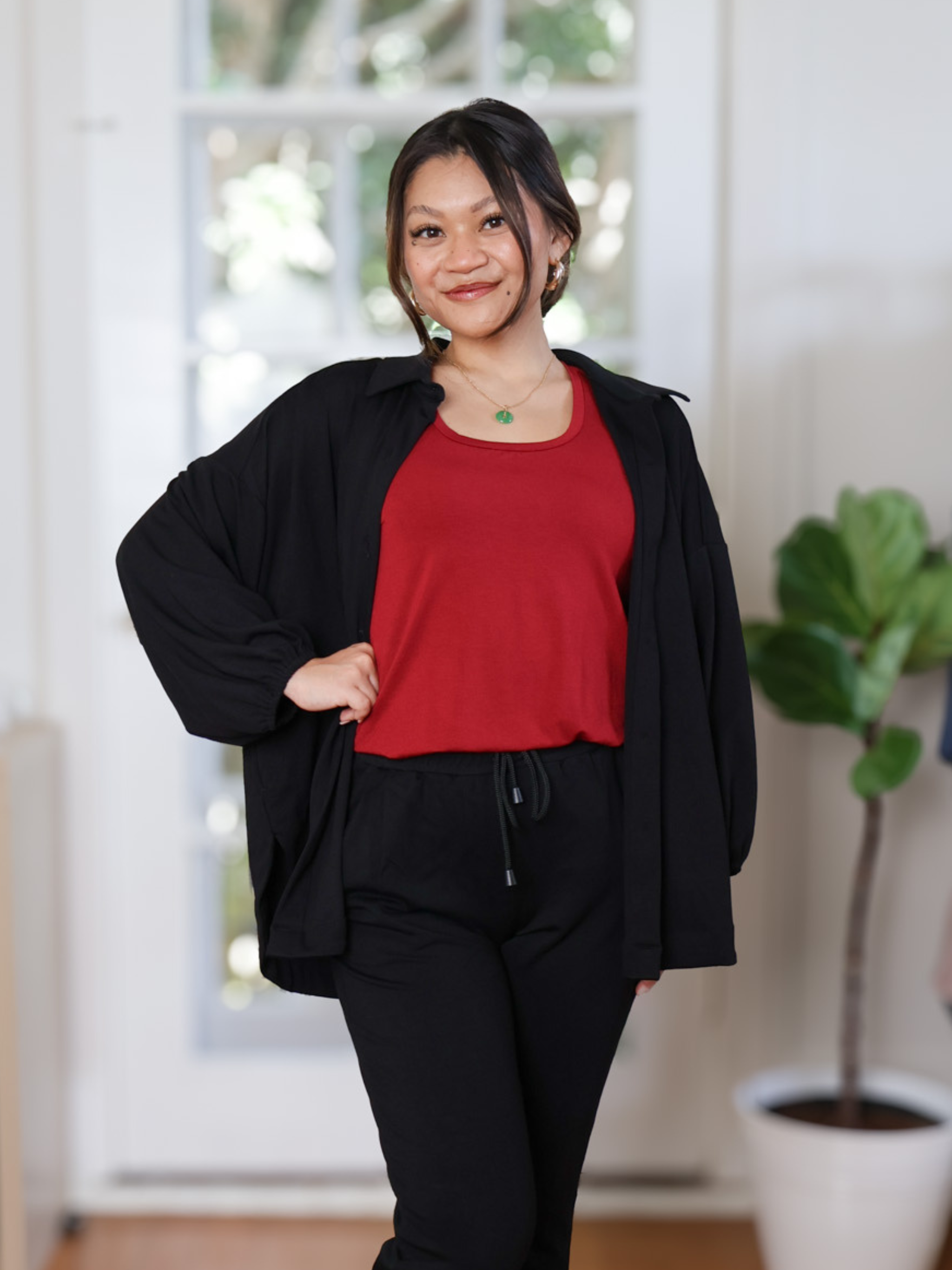 Kelly Tank - Raspberry