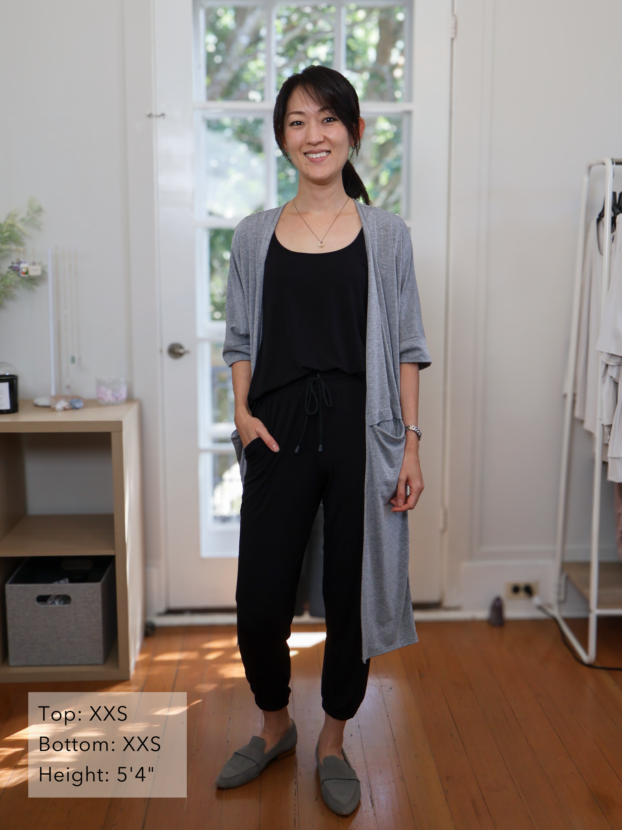 Aidan Top - Black Rayon Jersey