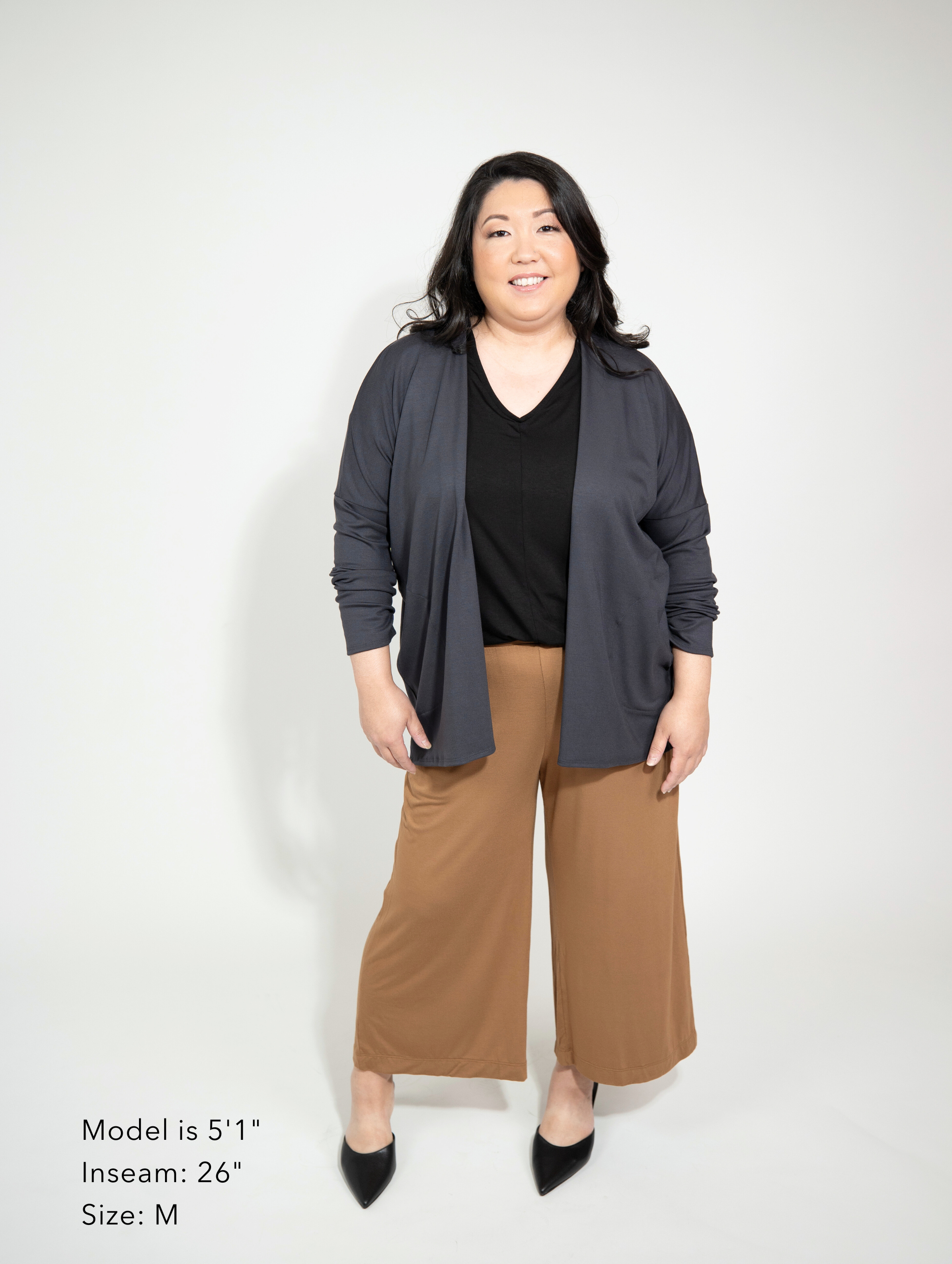 Milo Pant - Caramel Rayon Jersey