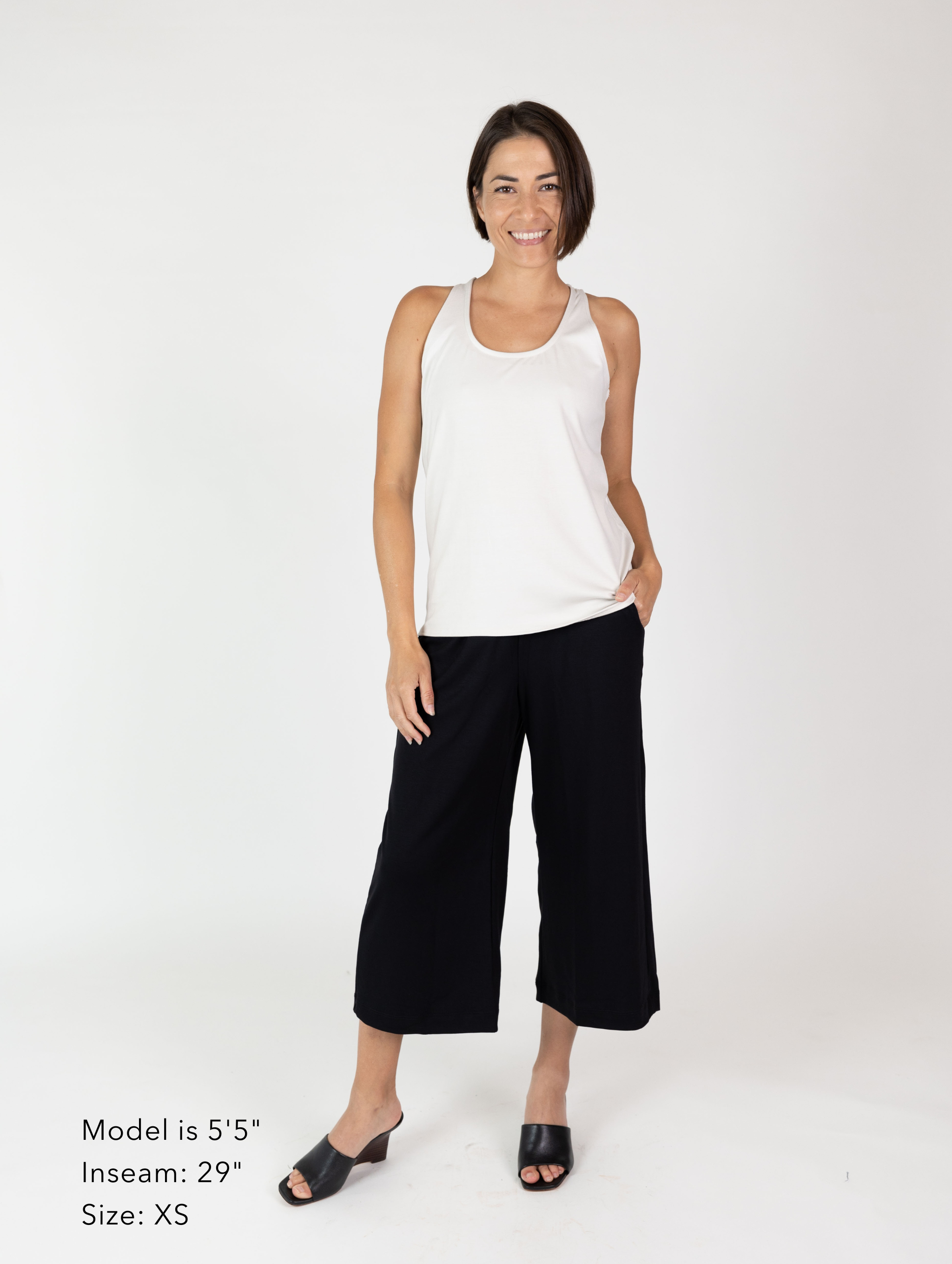 Milo Pant - Black Soft Ponte