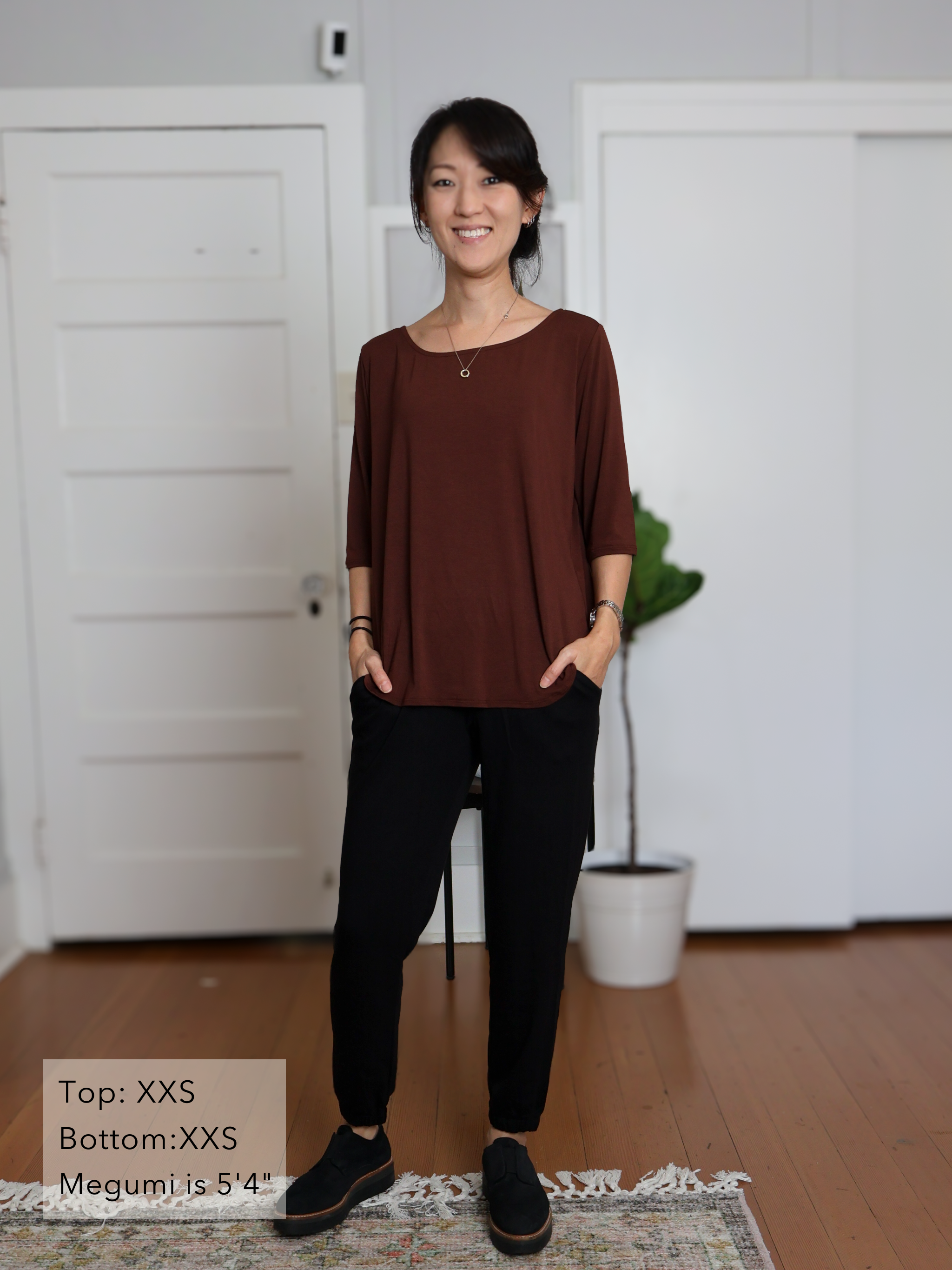 Hannah Top - Chocolate