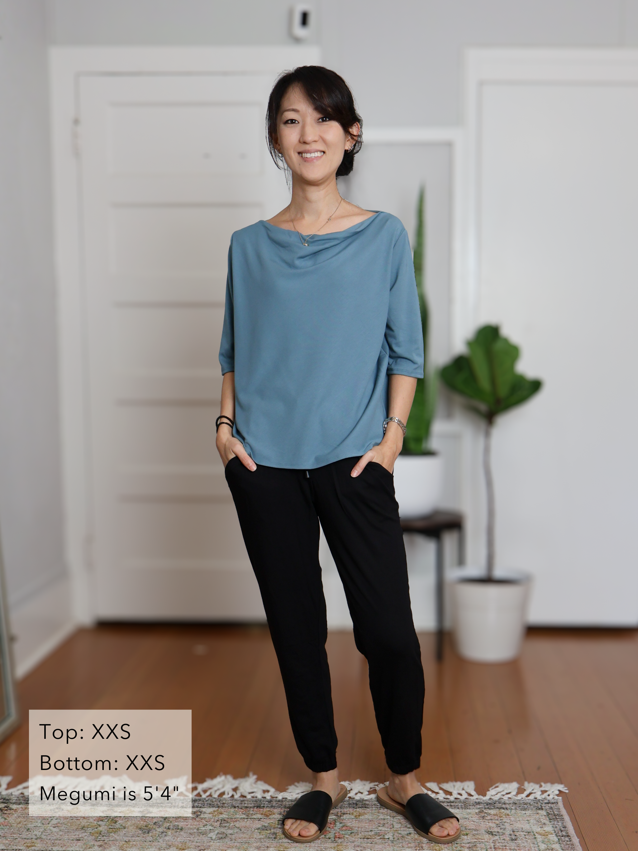 Jana Top - Silver Blue