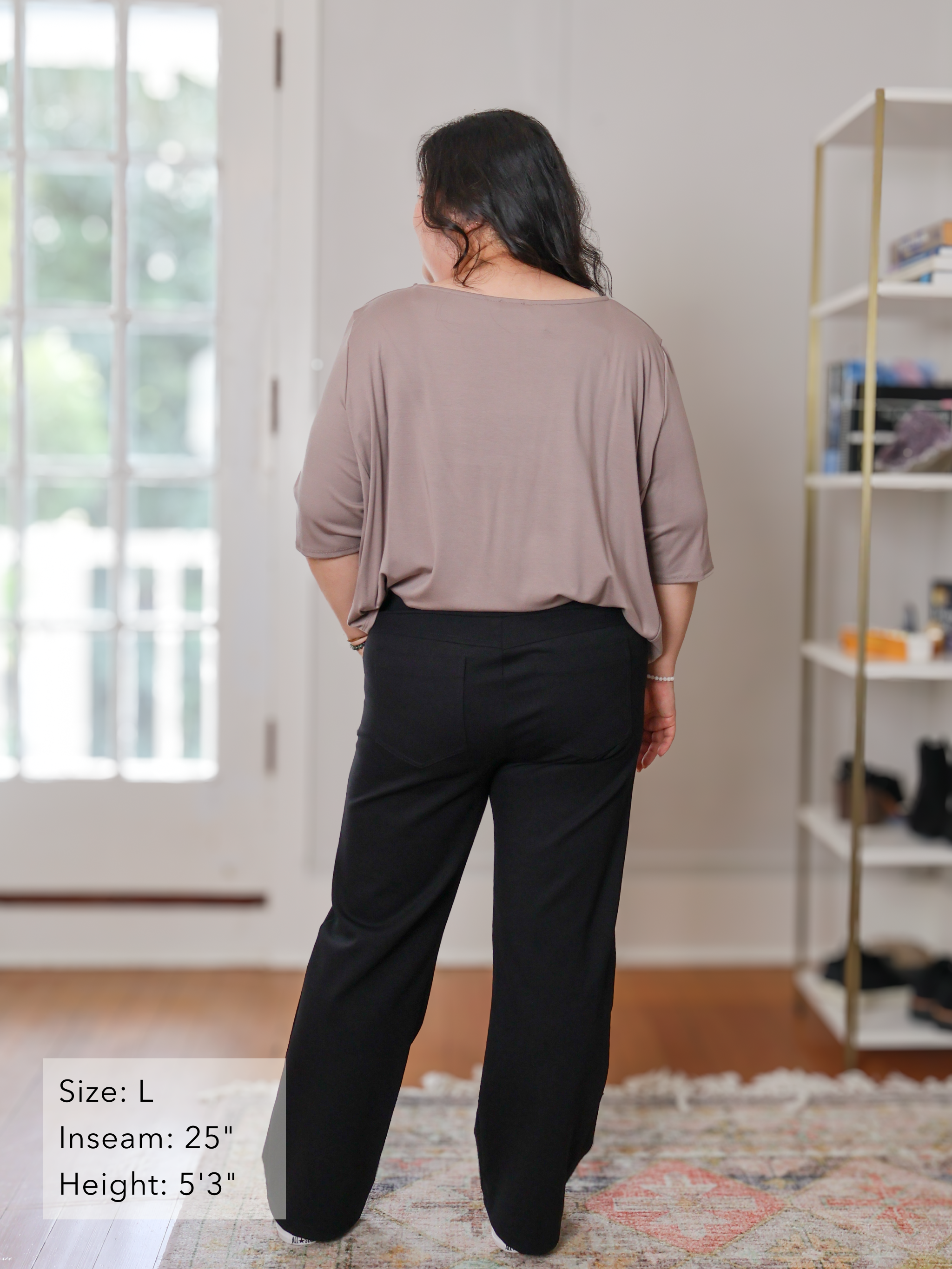 Cooke Pant - Black Double Knit