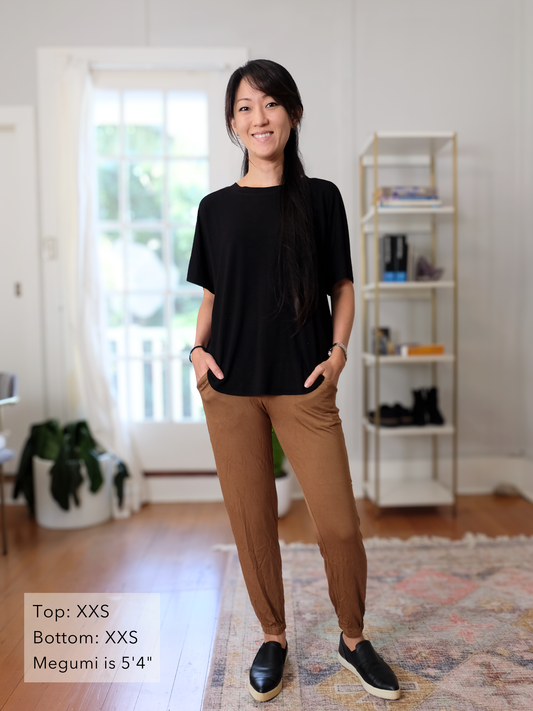 Dayna Top - Black Soft Ponte