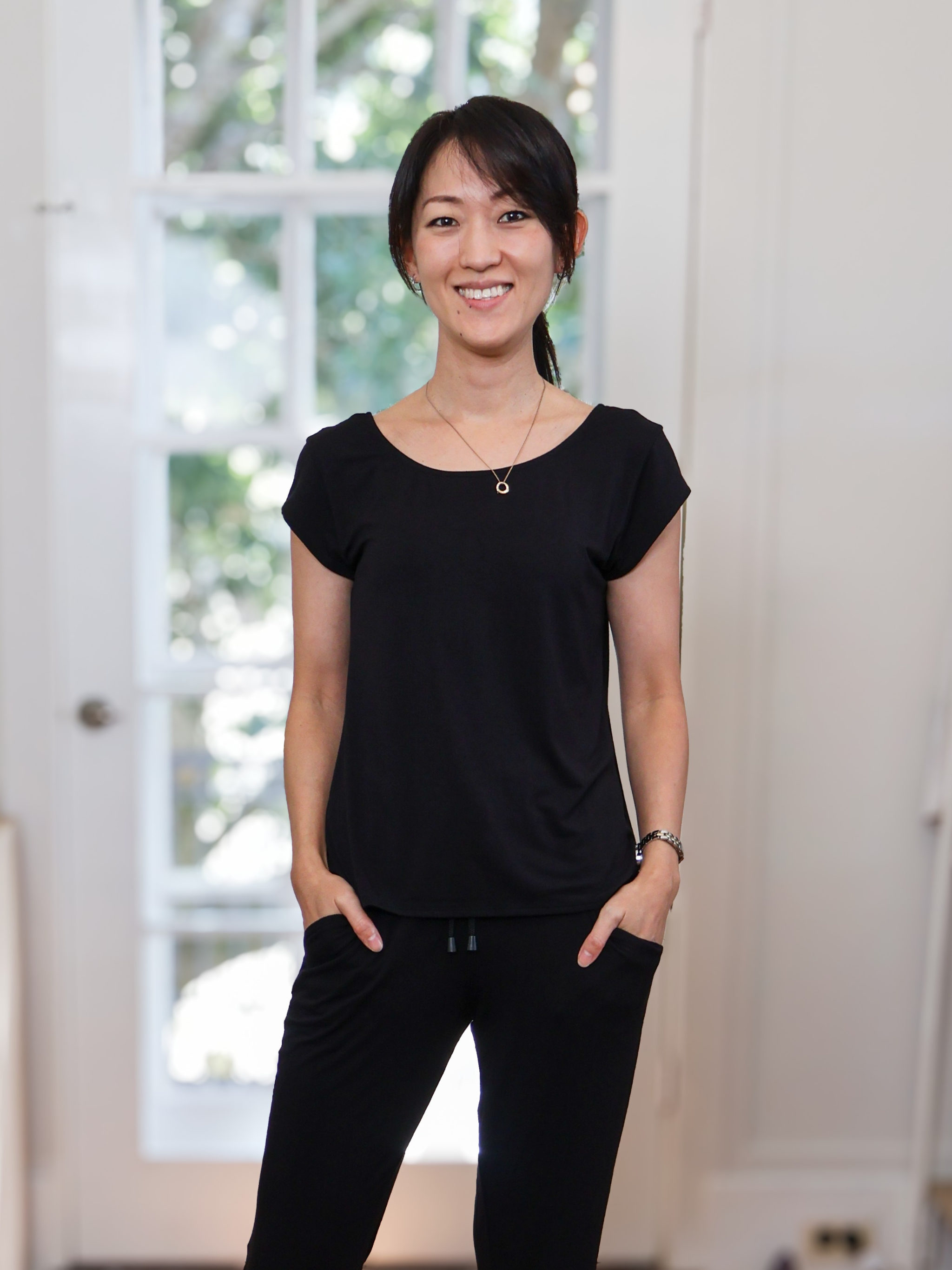 Aidan Top - Black Rayon Jersey