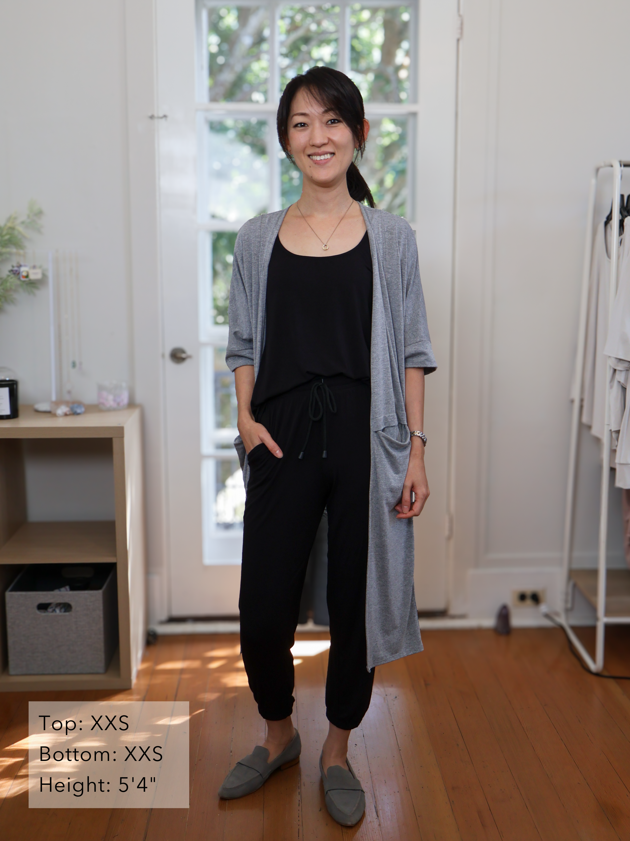 Aidan Top - Black Rayon Jersey