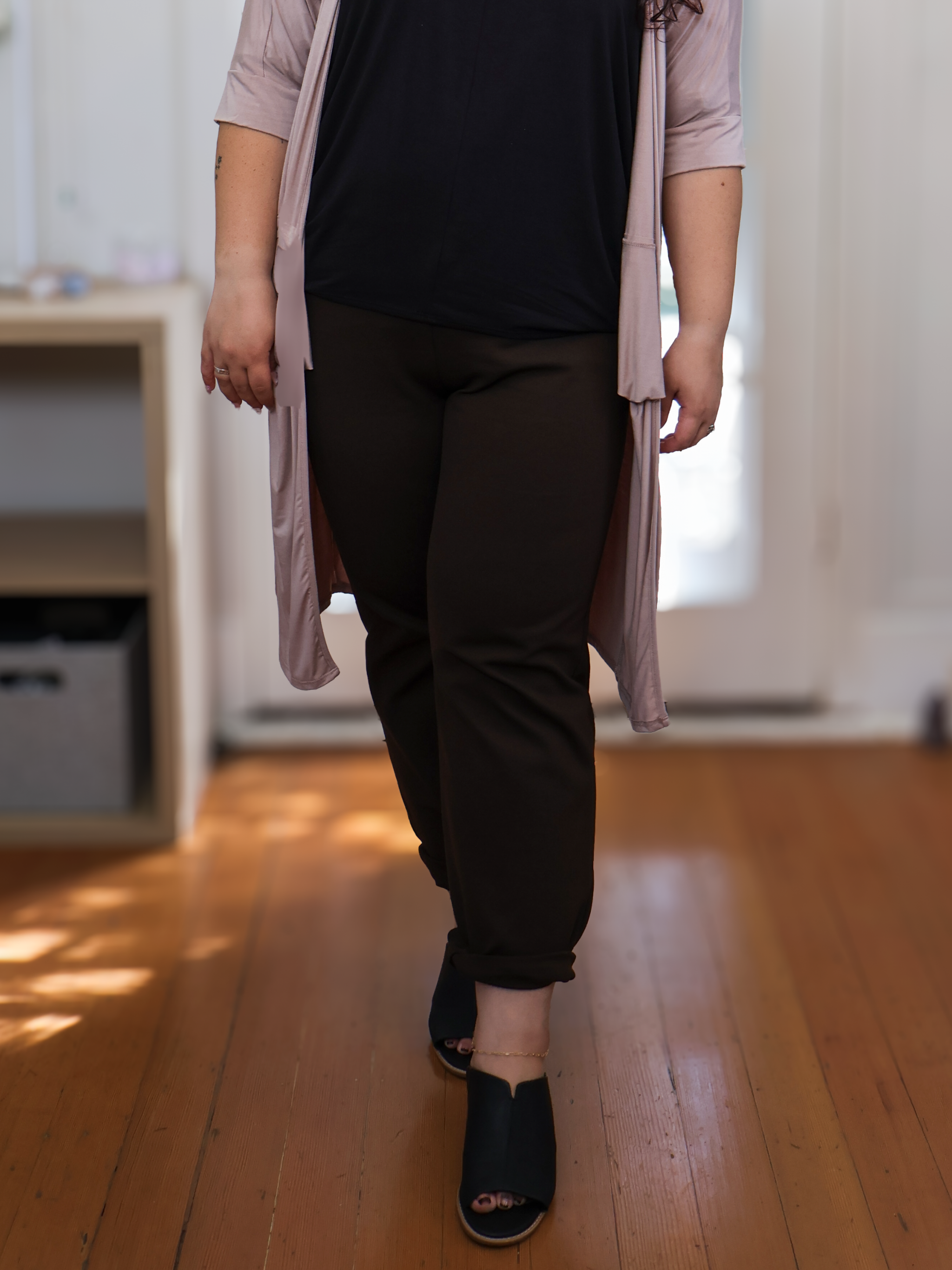 Cooke Pant - Brown Double Knit