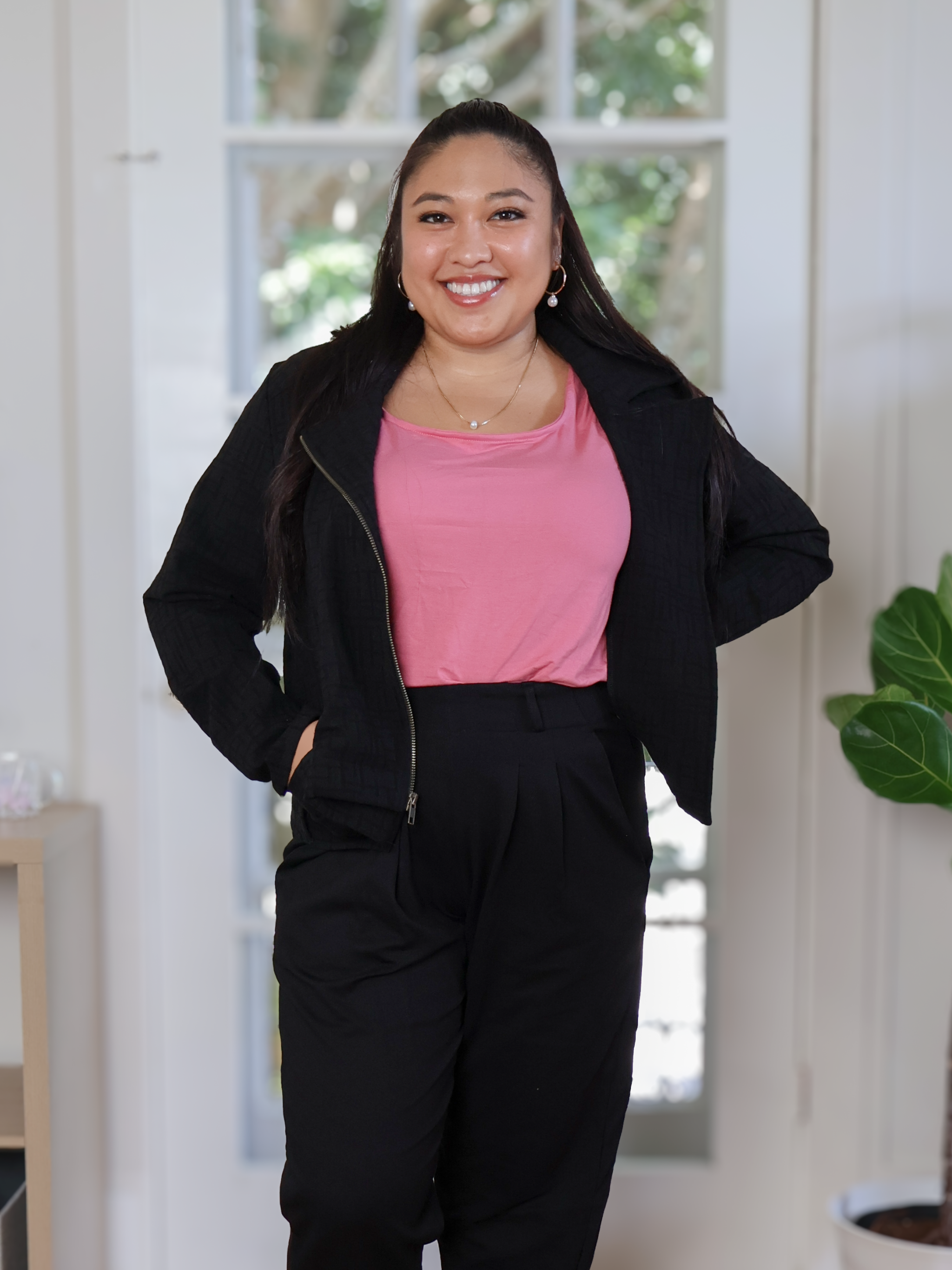 Aidan Top - Tulip Pink