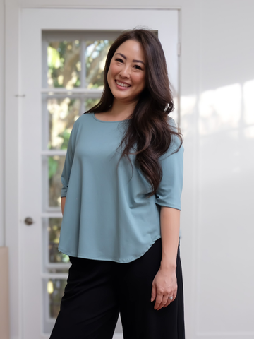 Hannah Top - Sea Green