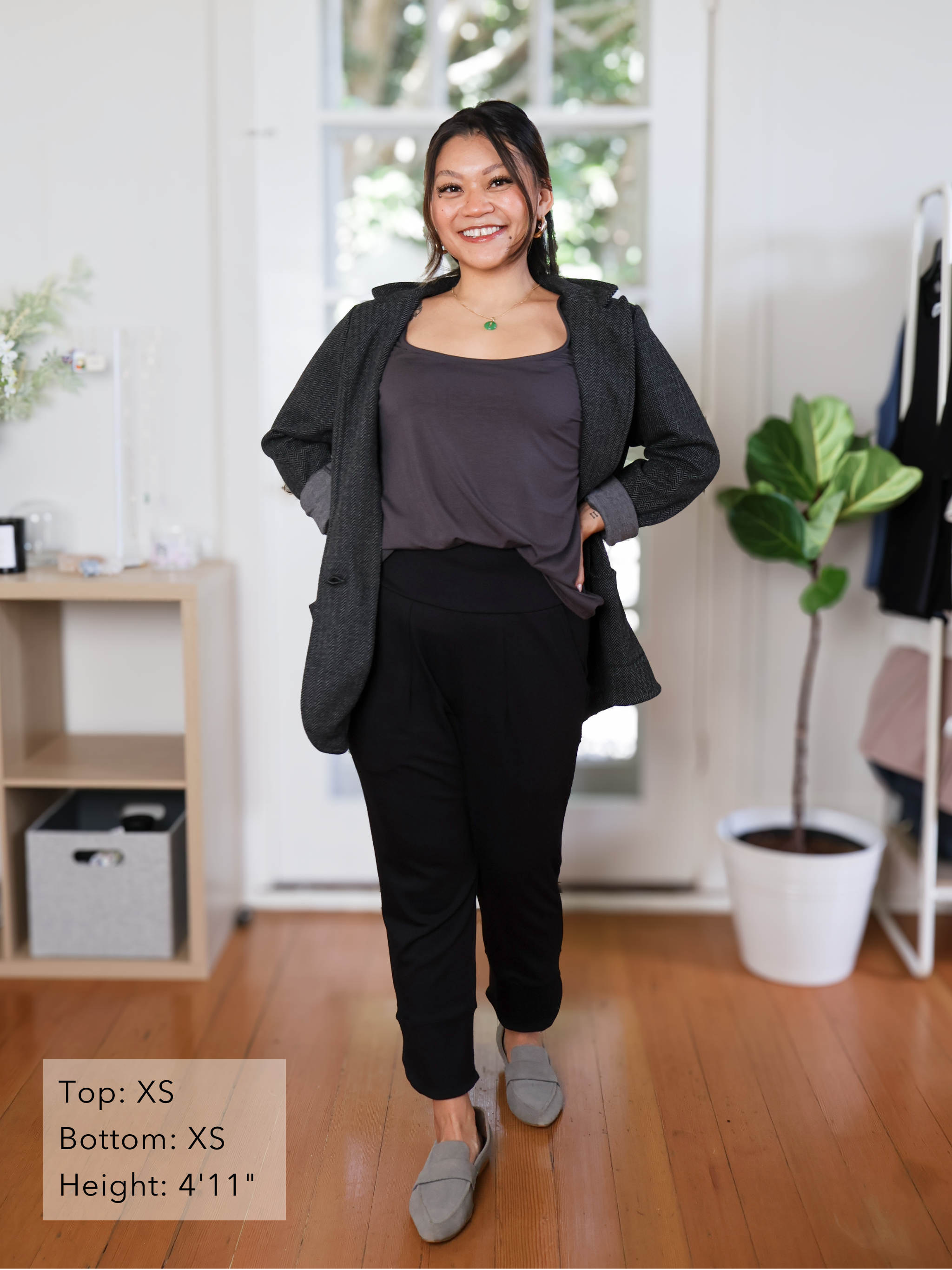 Aidan Top - Washed Black