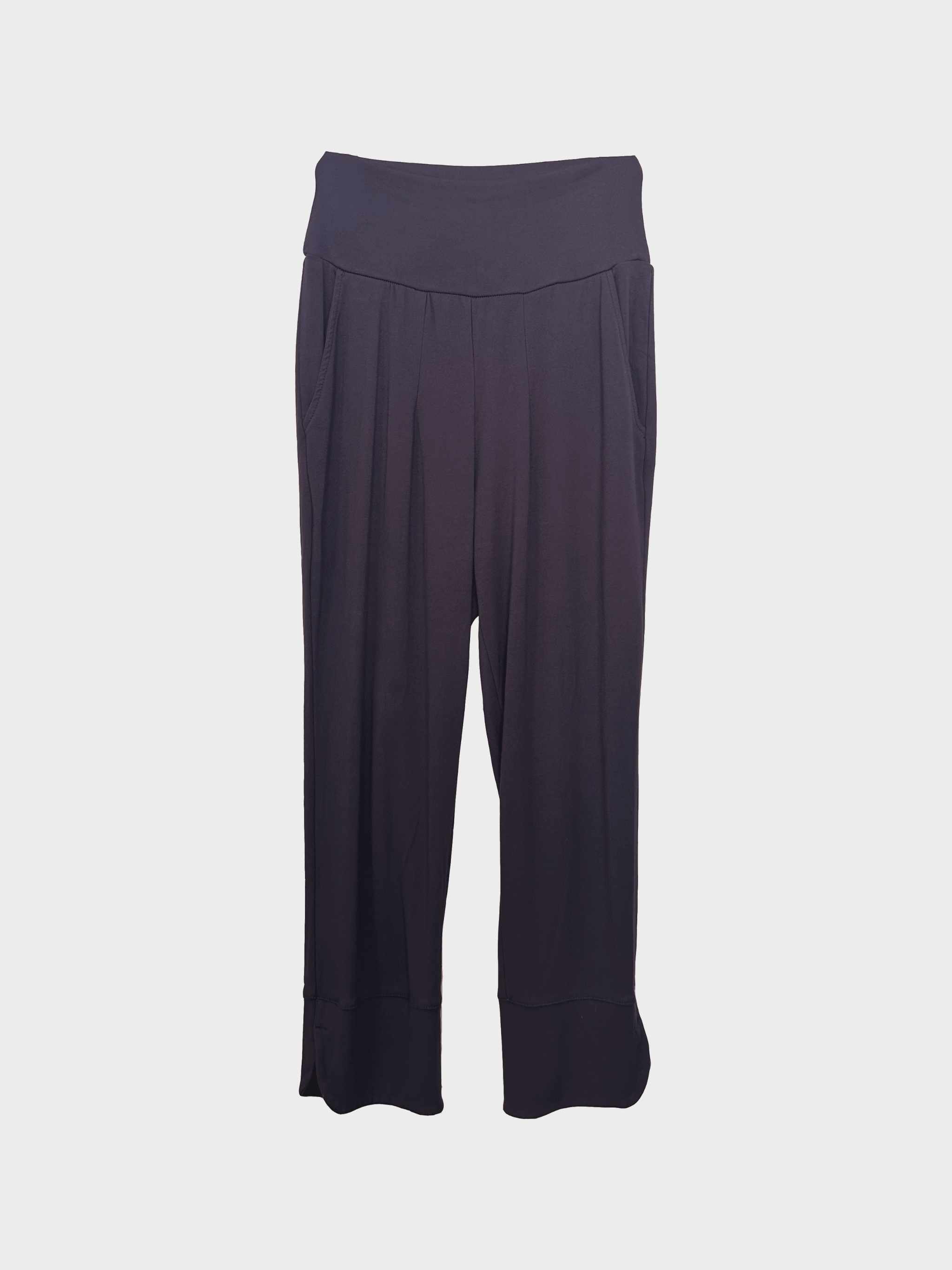 Miki Pant - Faded Black Rayon Jersey