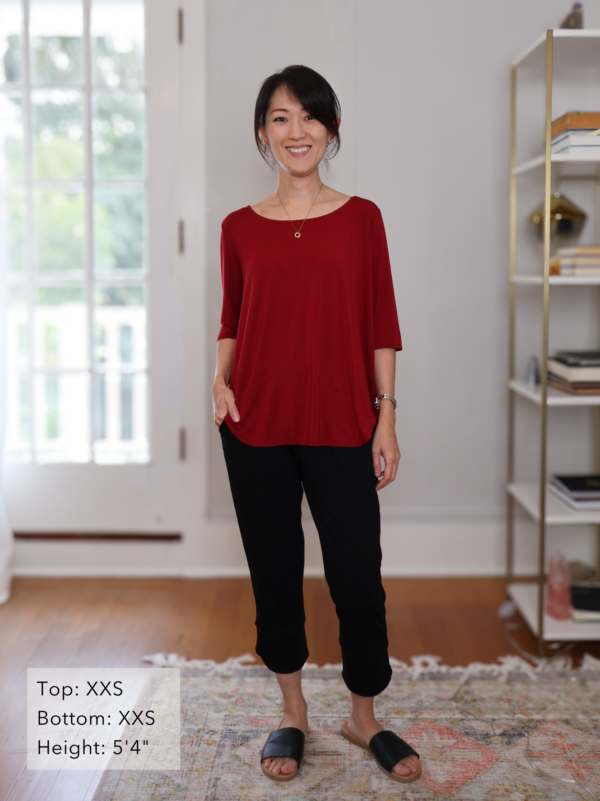 Hannah Top - Raspberry