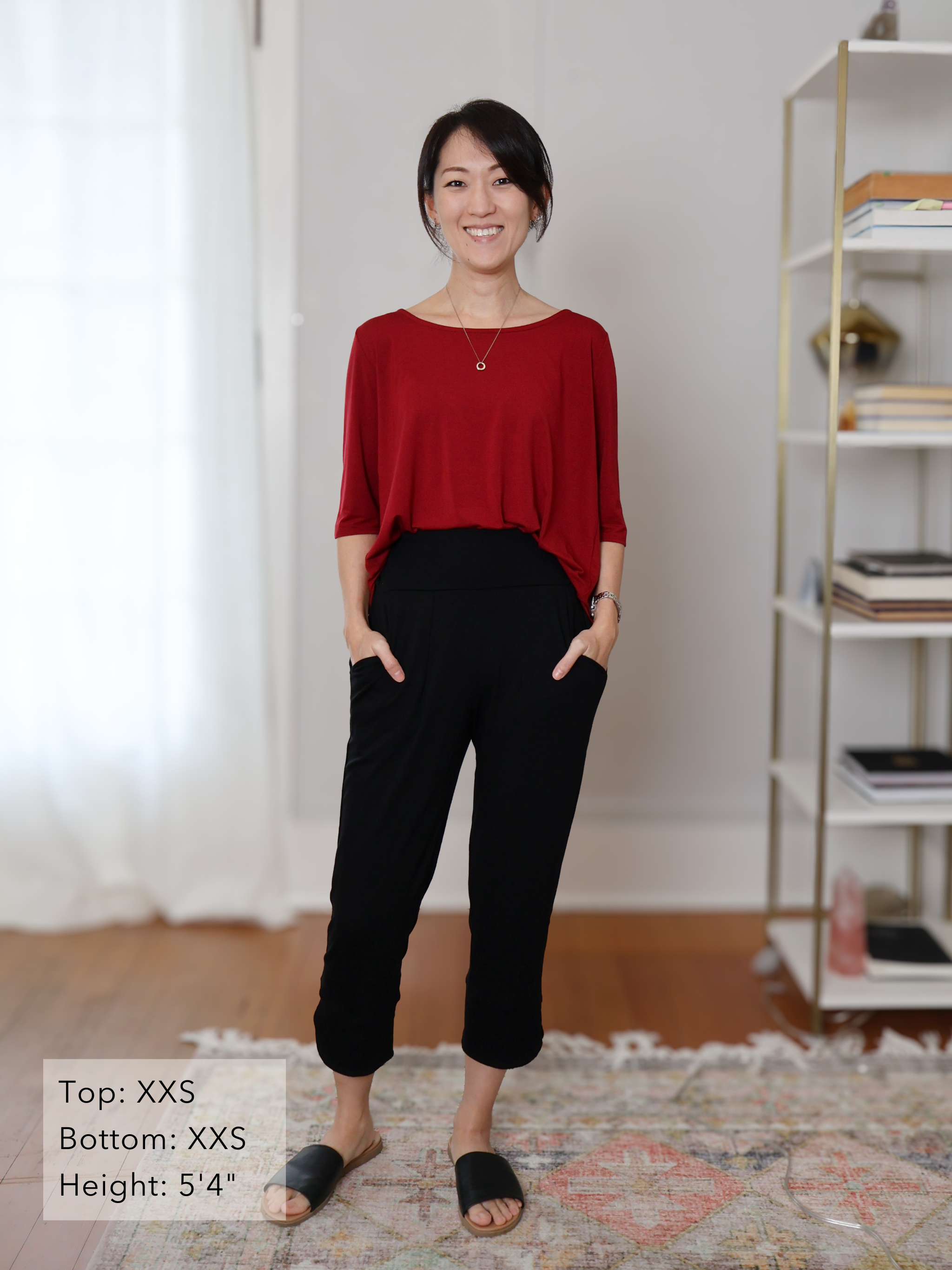 Hannah Top - Raspberry