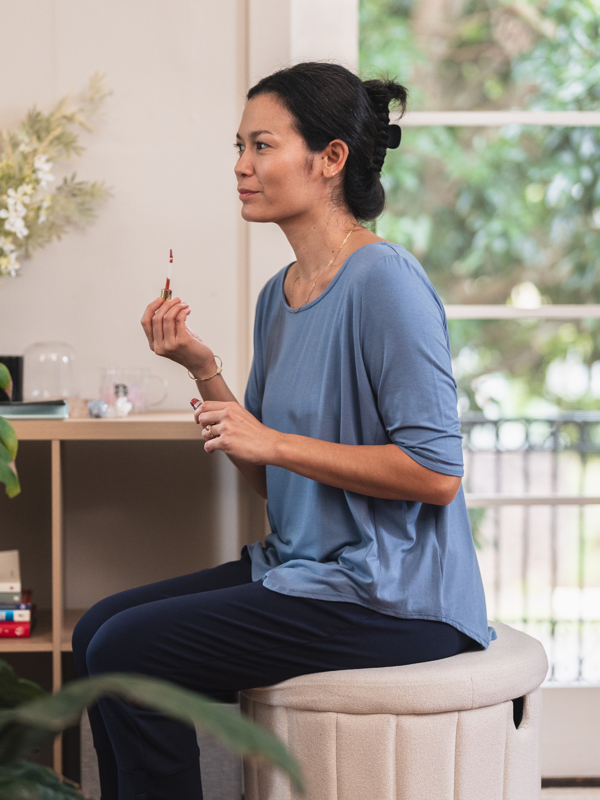 Hannah Top - Parisian Blue