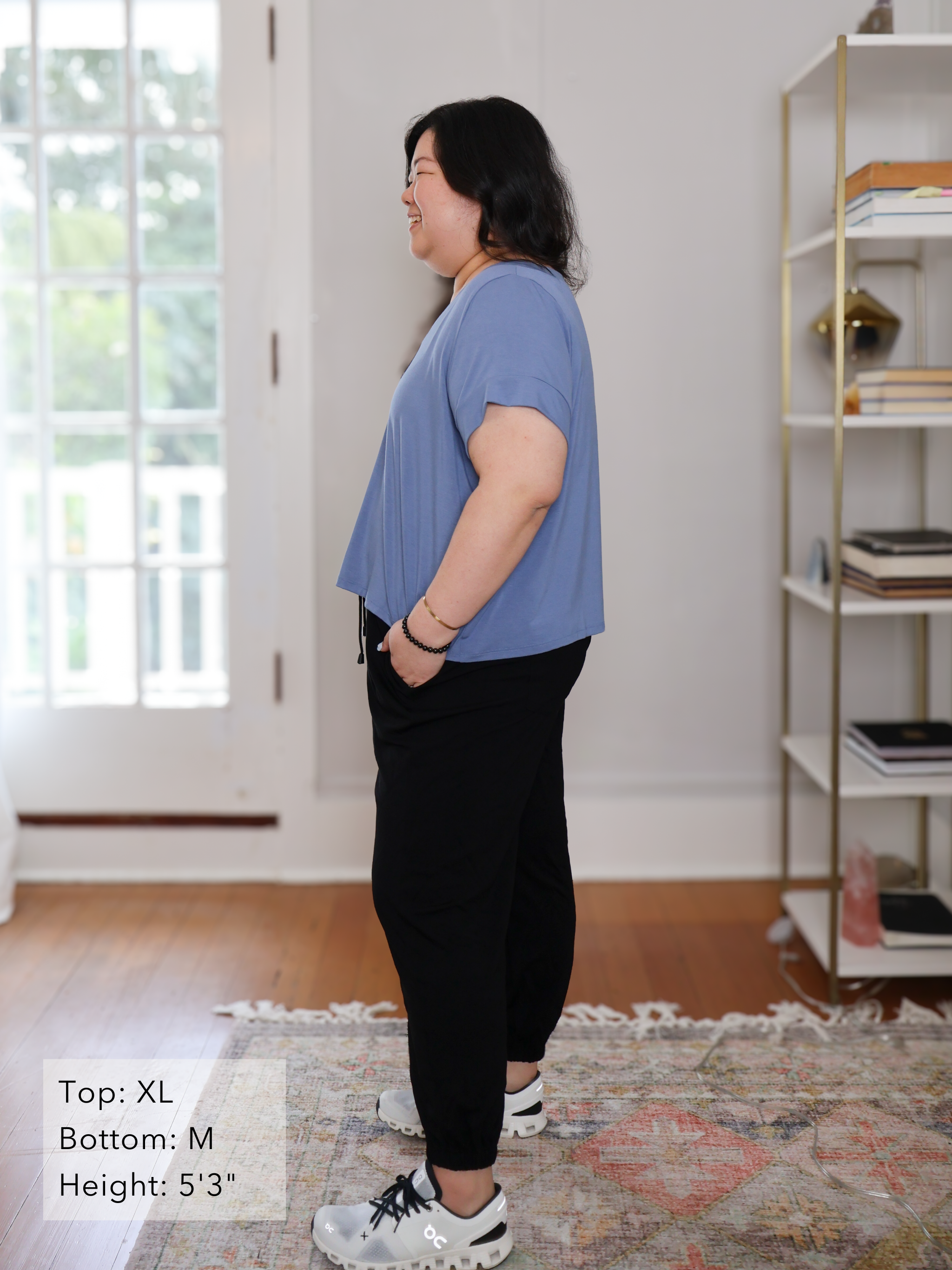 Ava Top - Parisian Blue