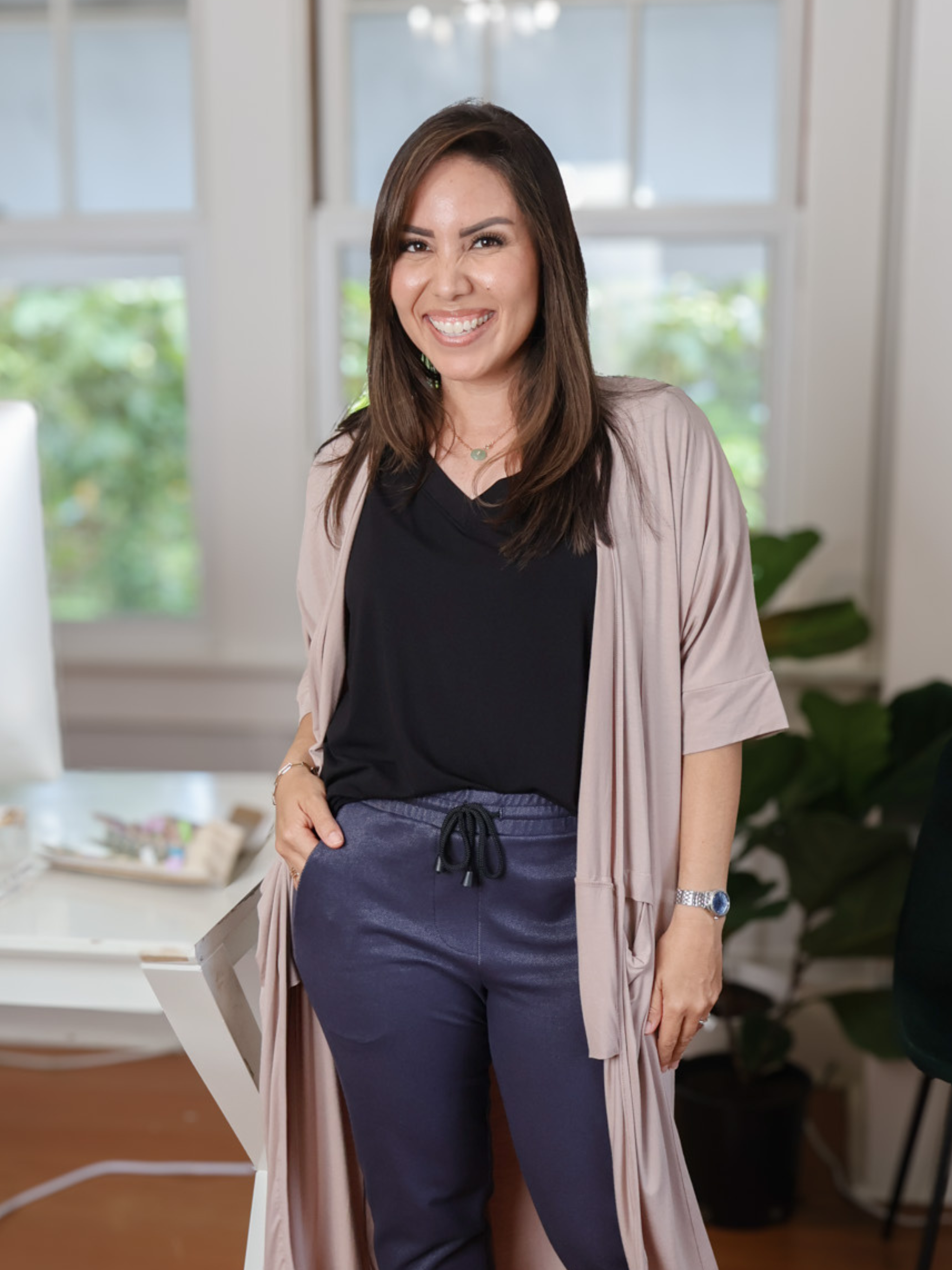 Ava Top - Black Rayon Jersey