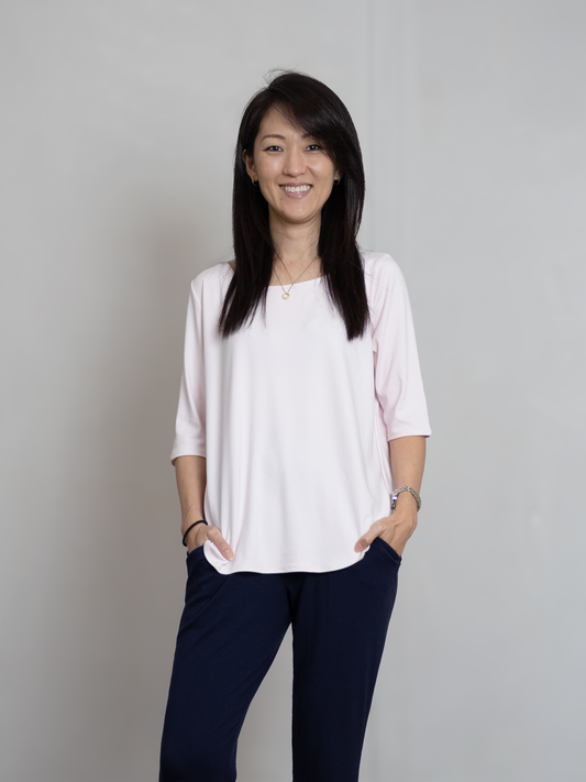 Hannah Top - Petal Pink
