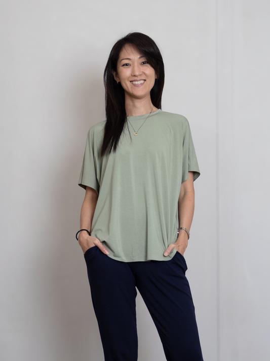 Dayna Top - Matcha Latte