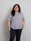 Callie Top - Purple Ash