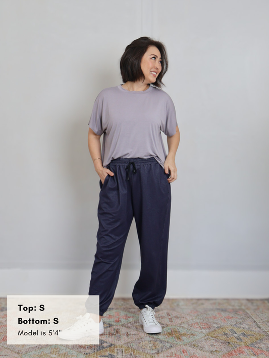 Dayna Top - Purple Ash