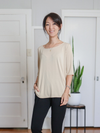 Hannah Top - Buttercream
