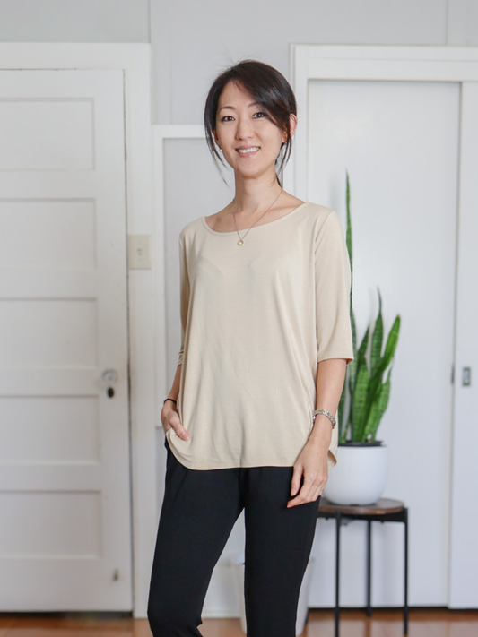 Hannah Top - Buttercream