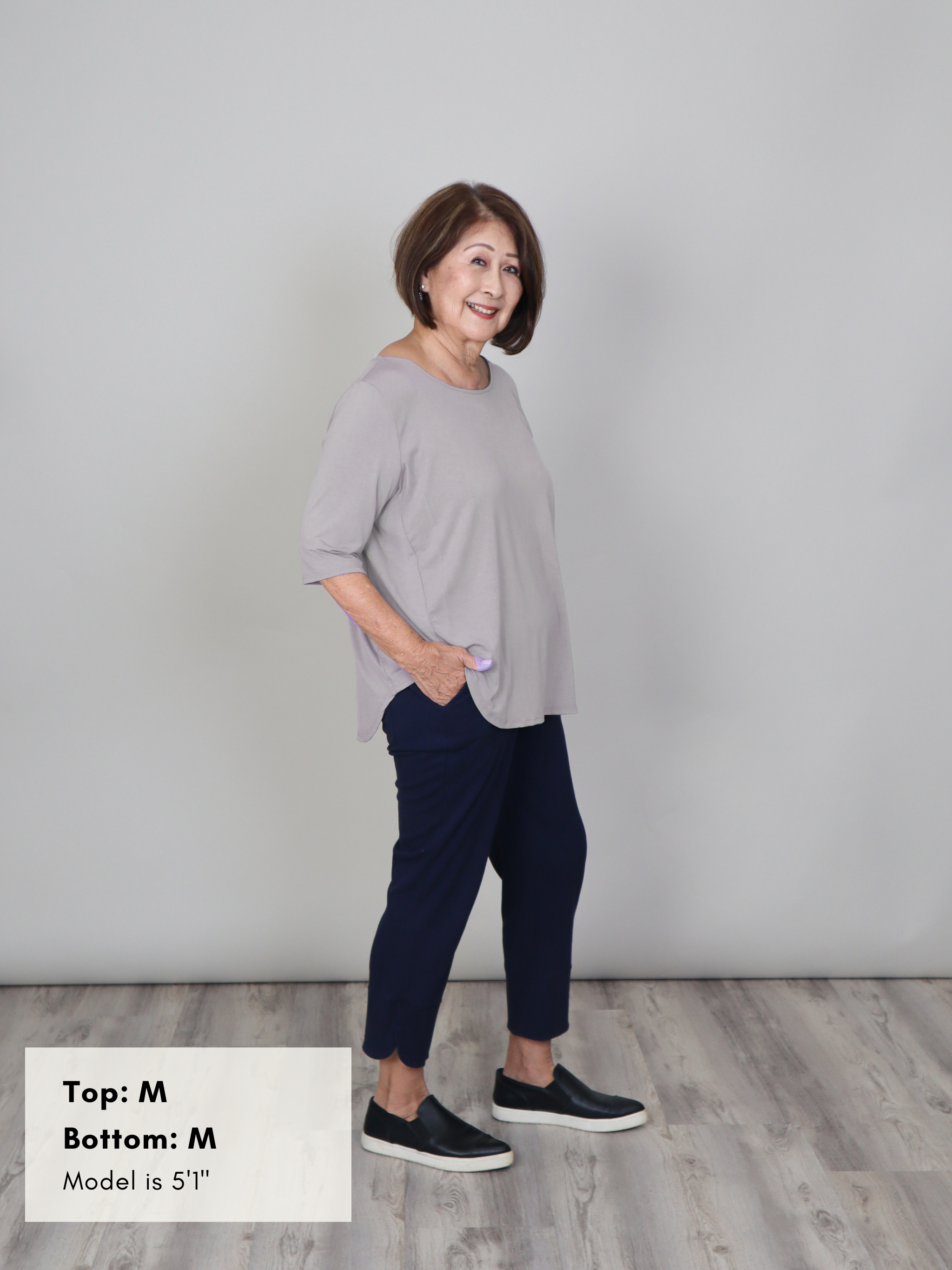 Hannah Top - Cafe Soft Ponte