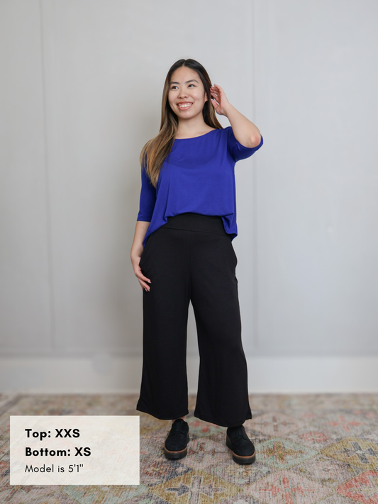 Hannah Top - Cobalt